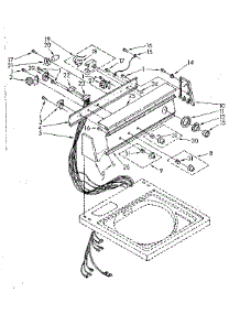 Control Panel Parts parts for Kenmore Washer 110.82692740 (11082692740, 110 82692740) from AppliancePartsPros.com