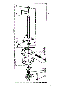 Brake And Drive Tube Parts parts for Kenmore Washer 110.82692830 (11082692830, 110 82692830) from AppliancePartsPros.com