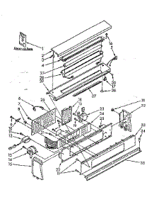 Console Panel Parts parts for Kenmore Washer 110.82694100 (11082694100, 110 82694100) from AppliancePartsPros.com