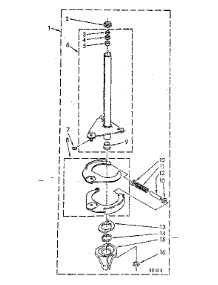 Brake And Drive Tube Parts parts for Kenmore Washer 110.82694100 (11082694100, 110 82694100) from AppliancePartsPros.com