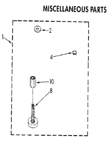 Miscellaneous parts for Kenmore Washer 110.92093520 (11092093520, 110 92093520) from AppliancePartsPros.com