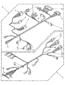 Wiring Harness parts for Kenmore Washer 110.92094100 (11092094100, 110 92094100) from AppliancePartsPros.com