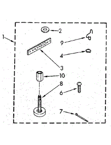 Miscellaneous parts for Kenmore Washer 110.92094100 (11092094100, 110 92094100) from AppliancePartsPros.com