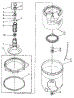 Agitator, Basket And Tub