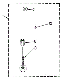 Miscellaneous parts for Kenmore Washer 110.92260100 (11092260100, 110 92260100) from AppliancePartsPros.com