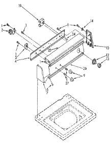 Control Panel parts for Kenmore Washer 110.92260100 (11092260100, 110 92260100) from AppliancePartsPros.com
