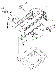 Control parts for Kenmore Washer 110.92271600 (11092271600, 110 92271600) from AppliancePartsPros.com