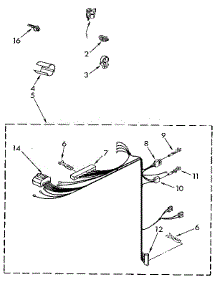 Wiring Harness parts for Kenmore Washer 110.92271600 (11092271600, 110 92271600) from AppliancePartsPros.com