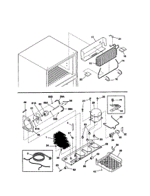 System parts for Kenmore Refrigerator 253.31872100 (25331872100, 253 31872100) from AppliancePartsPros.com