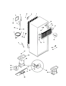 System parts for Kenmore Refrigerator 253.36811991 (25336811991, 253 36811991) from AppliancePartsPros.com