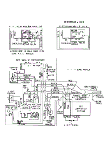 Wiring Diagram parts for Kenmore Refrigerator 253.36811991 (25336811991, 253 36811991) from AppliancePartsPros.com