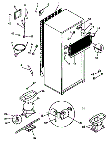 Unit Parts parts for Kenmore Refrigerator 253.38304890 (25338304890, 253 38304890) from AppliancePartsPros.com