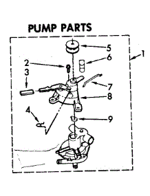 Pump Parts parts for Kenmore Washer 110.82294800 (11082294800, 110 82294800) from AppliancePartsPros.com
