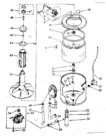 Tub And Basket Parts (Suds Only) parts for Kenmore Washer 110.82370630 (11082370630, 110 82370630) from AppliancePartsPros.com