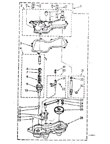 Gearcase Parts parts for Kenmore Washer 110.82370630 (11082370630, 110 82370630) from AppliancePartsPros.com