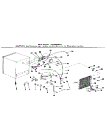 Unit Parts parts for Kenmore Refrigerator 126.8906023 (1268906023, 126 8906023) from AppliancePartsPros.com