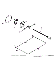 Optional Rotisserie Accessory parts for Kenmore Range 154.3046620 (1543046620, 154 3046620) from AppliancePartsPros.com