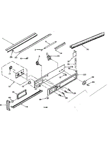 Control Panel Parts parts for Kenmore Range 154.3056640 (1543056640, 154 3056640) from AppliancePartsPros.com