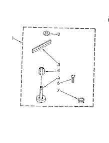 Miscellaneous parts for Kenmore Washer 110.81362850 (11081362850, 110 81362850) from AppliancePartsPros.com