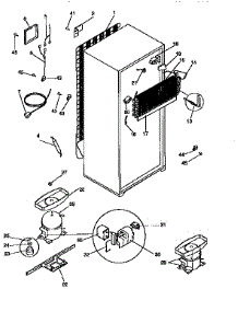 Unit Parts parts for Kenmore Refrigerator 253.68837790 (25368837790, 253 68837790) from AppliancePartsPros.com