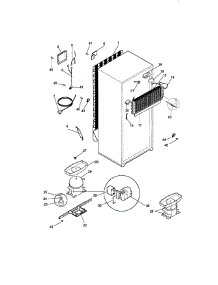 System parts for Kenmore Refrigerator 253.68837792 (25368837792, 253 68837792) from AppliancePartsPros.com