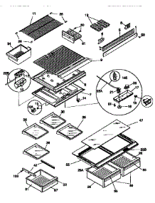 Shelves And Accessories parts for Kenmore Refrigerator 253.68847790 (25368847790, 253 68847790) from AppliancePartsPros.com