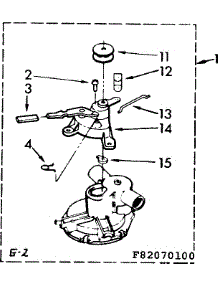 Pump Parts parts for Kenmore Washer 110.82070800 (11082070800, 110 82070800) from AppliancePartsPros.com