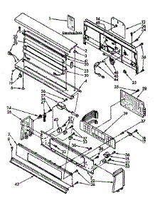Limited Edition Console Panel Parts parts for Kenmore Dryer 110.87894700 (11087894700, 110 87894700) from AppliancePartsPros.com