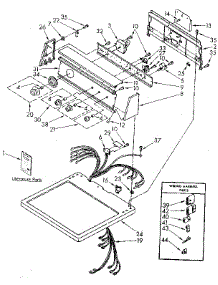 Top And Console parts for Kenmore Dryer 110.87992800 (11087992800, 110 87992800) from AppliancePartsPros.com