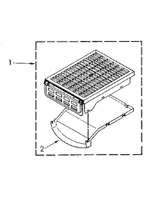 Dry Rack parts for Kenmore Dryer 110.87994700 (11087994700, 110 87994700) from AppliancePartsPros.com