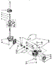 Brake, Clutch, Gearcase, Motor And Pump