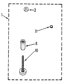 Miscellaneous parts for Kenmore Washer 110.92274800 (11092274800, 110 92274800) from AppliancePartsPros.com