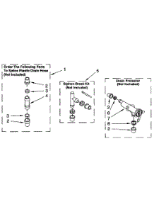 Water System parts for Kenmore Washer 110.92275800 (11092275800, 110 92275800) from AppliancePartsPros.com