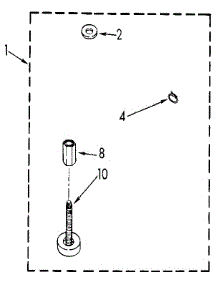 Miscellaneous parts for Kenmore Washer 110.92284800 (11092284800, 110 92284800) from AppliancePartsPros.com
