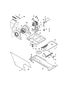 Housing-Blower parts for Kenmore Washer Dryer Combo 417.90802991 (41790802991, 417 90802991) from AppliancePartsPros.com