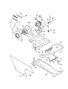Motor parts for Kenmore Washer Dryer Combo 417.90807990 (41790807990, 417 90807990) from AppliancePartsPros.com