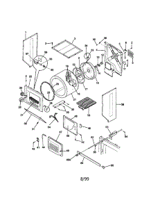 Dryer parts for Kenmore Washer Dryer Combo 417.90807990 (41790807990, 417 90807990) from AppliancePartsPros.com