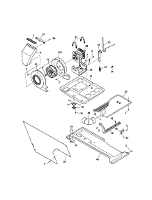 Housing Blower parts for Kenmore Washer Dryer Combo 417.90814001 (41790814001, 417 90814001) from AppliancePartsPros.com