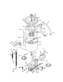 Tub parts for Kenmore Washer Dryer Combo 417.90817990 (41790817990, 417 90817990) from AppliancePartsPros.com