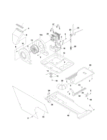 Motor / Blower / Belt parts for Kenmore Washer Dryer Combo 417.93702201 (41793702201, 417 93702201) from AppliancePartsPros.com