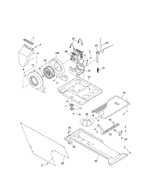 Motor / Blower / Belt parts for Kenmore Washer Dryer Combo 417.94702300 (41794702300, 417 94702300) from AppliancePartsPros.com