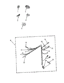 Wiring Harness Parts parts for Kenmore Washer 110.81650100 (11081650100, 110 81650100) from AppliancePartsPros.com