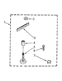 Miscellaneous parts for Kenmore Washer 110.81661600 (11081661600, 110 81661600) from AppliancePartsPros.com