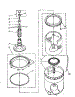 Agitator, Basket And Tub Parts