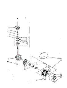 Brake, Clutch, Gearcase, Motor And Pumps Parts parts for Kenmore Washer 110.81664810 (11081664810, 110 81664810) from AppliancePartsPros.com
