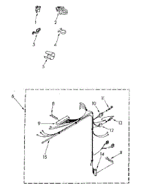 Wiring Harness Parts parts for Kenmore Washer 110.81675600 (11081675600, 110 81675600) from AppliancePartsPros.com