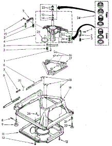 Brake And Drive Tube Parts parts for Kenmore Washer 110.81675810 (11081675810, 110 81675810) from AppliancePartsPros.com