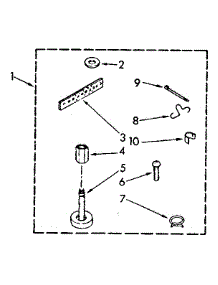 Miscellaneous parts for Kenmore Washer 110.81810100 (11081810100, 110 81810100) from AppliancePartsPros.com