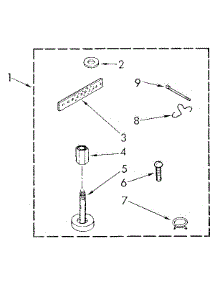 Miscellaneous parts for Kenmore Washer 110.81810110 (11081810110, 110 81810110) from AppliancePartsPros.com