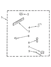 Miscellaneous parts for Kenmore Washer 110.81820100 (11081820100, 110 81820100) from AppliancePartsPros.com